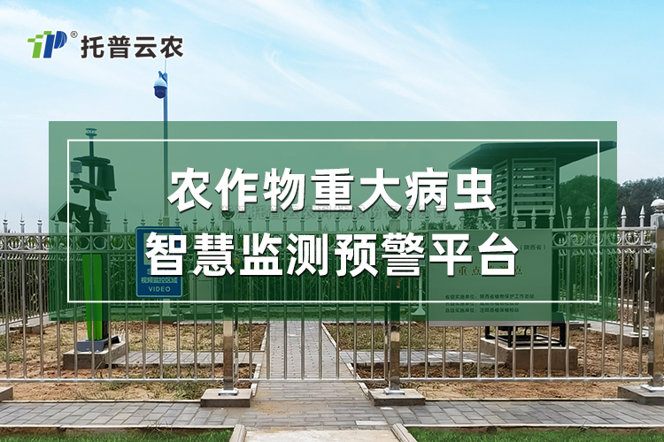 农作物重大病虫害智慧监测预警平台